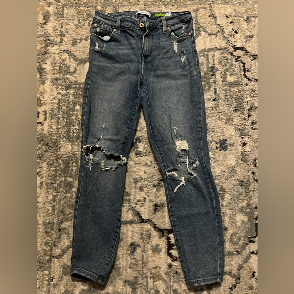 Celebrity Pink Distressed Jeans